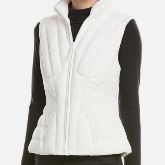 NWT Mackage Aurelia Vest White Down Vest - Picture 1 of 12